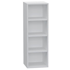 Mahmayi Wooden Storage Display Shelves 4-Tier Freestanding