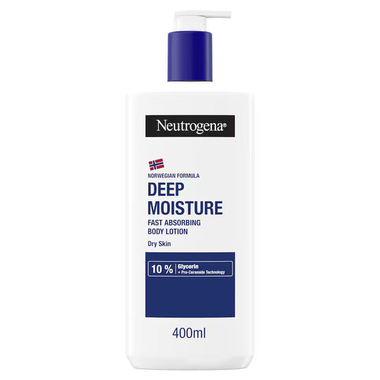Neutrogena Norwegian Formula Deep Moisture Body Lotion for Dry Skin 400ml