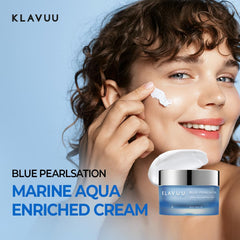 KLAVUU - Blue Pearlsation Marine Aqua Enriched Cream 50ml