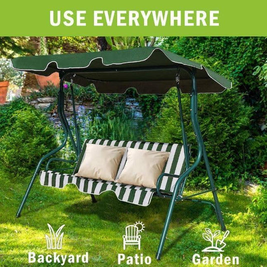 Yulan Outdoor Patio Swing Chair,(3 Seater) Sw002-0367