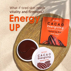 PETITFEE - CACAO Energizing Hydrogel Eye Mask