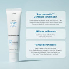 ETUDE - Soon Jung 2x Barrier Intensive Cream