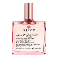 Nuxe Huile Prodigieuse® Florale - زيت جاف متعدد الأغراض بحجم سفر 50 مل