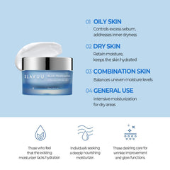 KLAVUU - Blue Pearlsation Marine Aqua Enriched Cream 50ml
