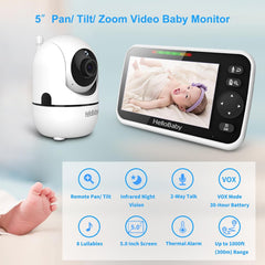 HelloBaby HB6550Pro Video Baby Monitor
