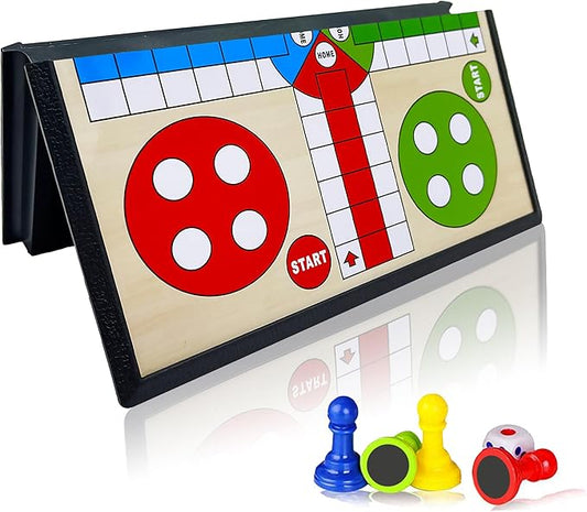لعبة لودو مغناطيسية قابلة للطي من STEM