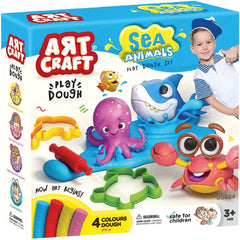 Dede Sea Animals Dough Set 200g – Play Dough Kit