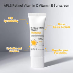 APLB - Retinol Vitamin C Vitamin E Sunscreen 40ml