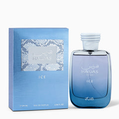 عطر رصاصي حواس آيس للرجال، ماء عطر 100 مل