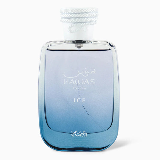 عطر رصاصي حواس آيس للرجال، ماء عطر 100 مل