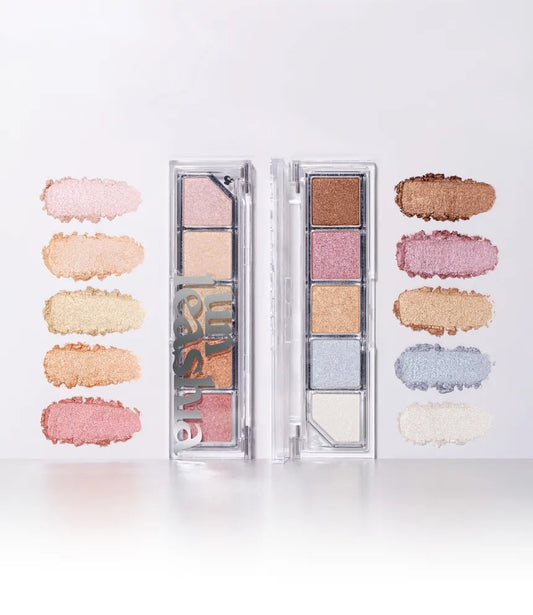 UNLEASHIA - Mood Shower Face Palette Highlighter Version - 2 Types