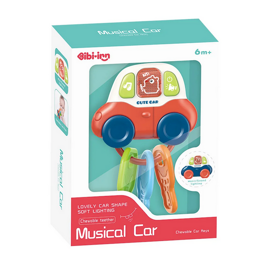 سيارة تسنين موسيقية تعليمية