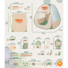 مجموعة التخييم STEM (مجموعة من 13 خيمة)