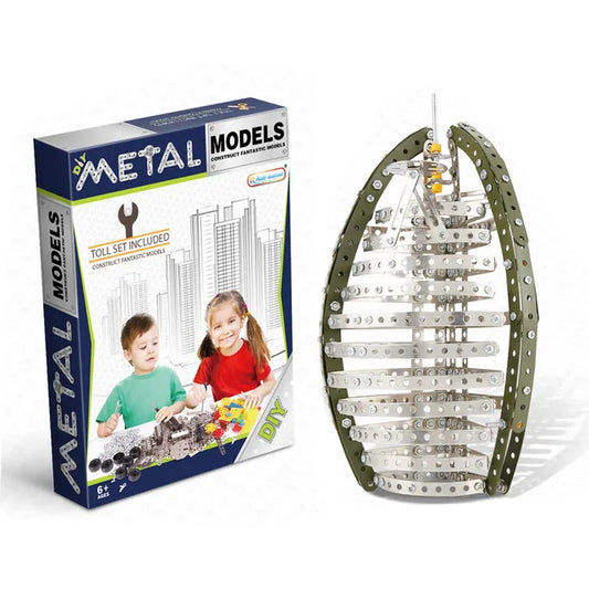 Stem 552 PCS Metal Models - Burj al Arab - Build Your Fantastic Assembling Kit - Tool Set Included