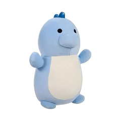 SQUISH Mallows Medium Plush Hugmees S24 Grayson Blue Dinosaur 10 Inch