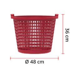 Cosmoplast Wide Laundry Basket 50L