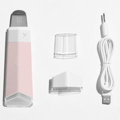 DERMAFLASH DERMAPORE Ultrasonic Pore Extractor Serum Infuser 5 piece