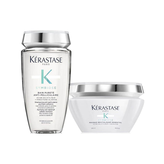 Kérastase Symbiose Anti-Dandruff Cleanse and Nourish Duo for Oily Scalps