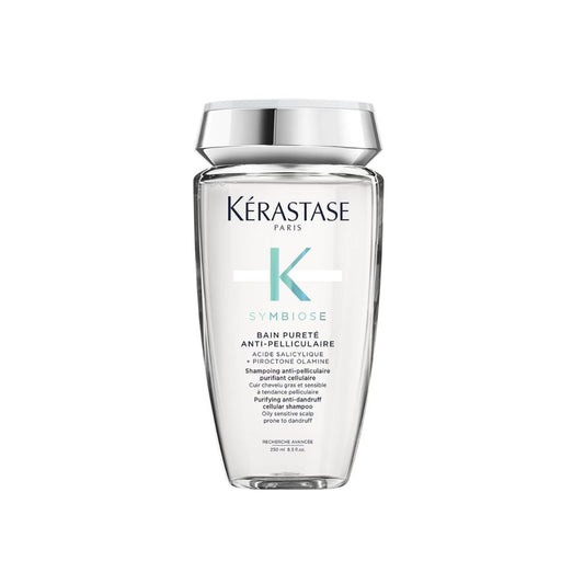 Kérastase Symbiose Purifying Anti-Dandruff Cellular Shampoo, For Oily Sensitive Scalp Prone To Dandruff, 250ml