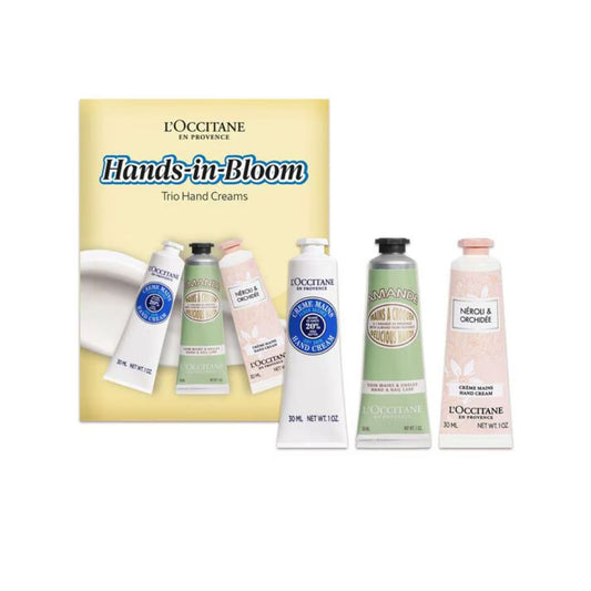 L'OCCITANE Hand In Bloom - Trio Hand Creams