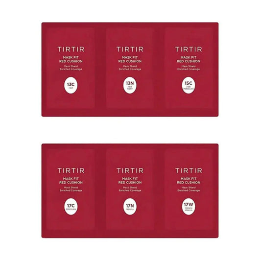 TIRTIR - Mask Fit Red Cushion 6 Shade Trial Kit - 5 Colors