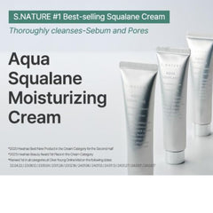 S.NATURE - Aqua Squalane Moisturizing Cream