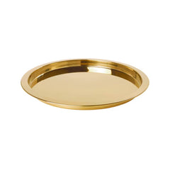IKEA GLATTIS Tray, brass-colour, 38 cm