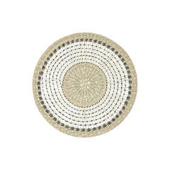 IKEA PENNFISK Place mat, natural/sedge handmade, 37 cm