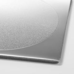 IKEA GROGGY Coaster, square/stainless steel, 8x8 cm