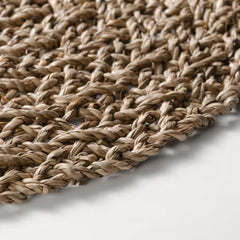 IKEA IHÅLLIG Place mat, natural/seagrass, 37 cm
