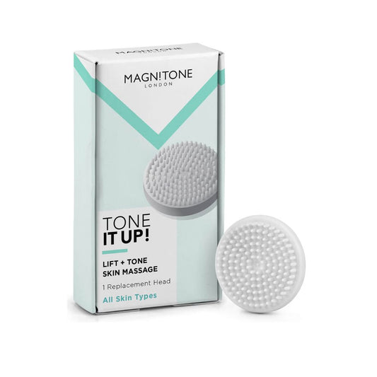 MAGNITONE London Barefaced 2 and 3 Tone it up! Massaging Brush Head - 1 Pack