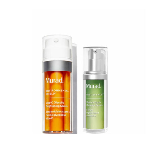 Murad Power Serums: Retinol Youth Renewal Serum and Vita-C Glycolic Serum