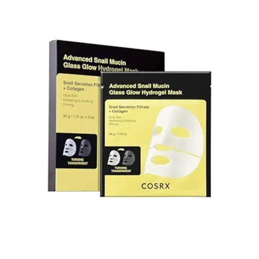 COSRX - Advanced Snail Mucin Glass Glow Hydrogel Mask Set