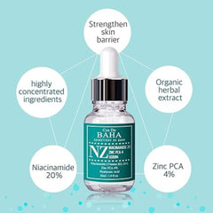 Cos De BAHA - NZ Niacinamide 20 Zinc PCA 4 Serum
