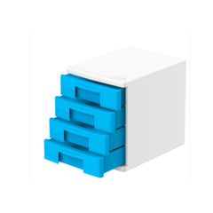 Cosmoplast Tiers File Cabinet A4 Drawers 4