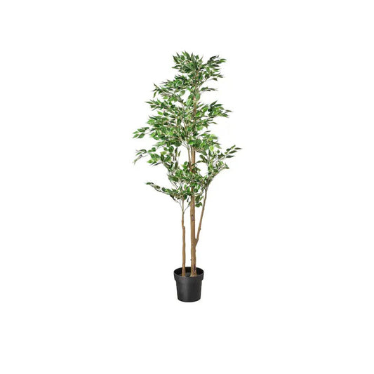 FEJKA Artificial potted plant, in/outdoor Weeping fig, 21 cm