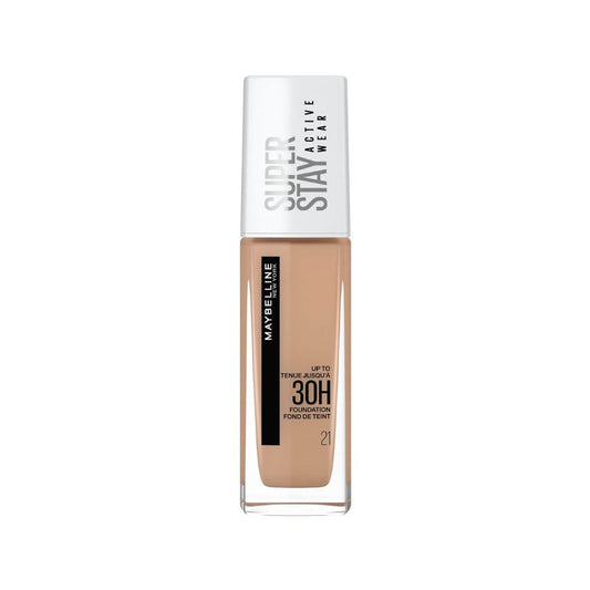 Maybelline Superstay Active Wear Full Coverage 30H Liquid Foundation with Hyaluronic Acid 30ml
