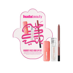 HUDA BEAUTY Habibti Face And Lip Set 2025