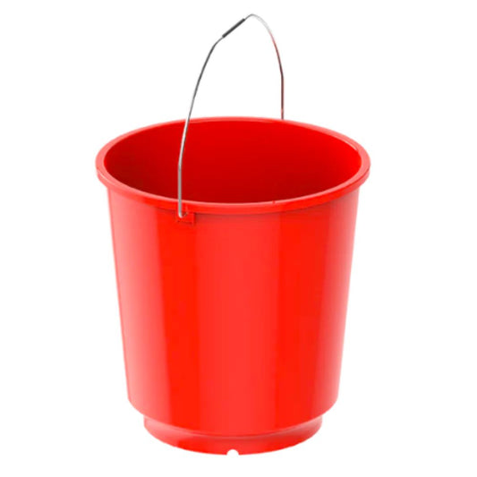 Cosmoplast EX 26L Round Plastic Bucket with Steel Handle