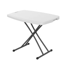 Cosmoplast Adjustable Folding Table with Steel Legs