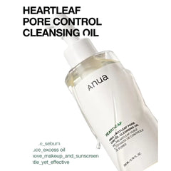 أنوا - زيت تنظيف المسام بخلاصة أوراق القلب (200 مل)