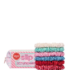 Slip Skinny Scrunchies and Complimentary Pouch - High Tide