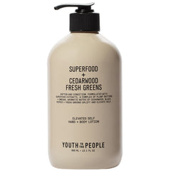 Youth To The People Superfood Hand and Body Lotion with Plant Butters 385ml