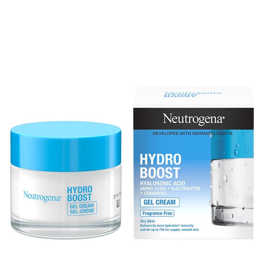 Neutrogena Hydro Boost Gel Cream Facial Moisturiser for Dry and Dehydrated Skin 50ml