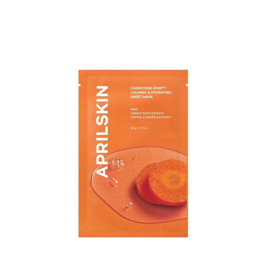 APRILSKIN - Carrotene IPMP Calming & Hydrating Sheet Mask