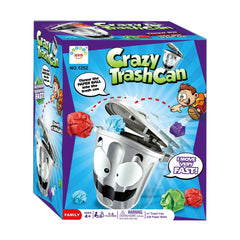 Wizcom Crazy Trash Can - Throw the Paper Ball into the Trash Can - for 3+ Ages