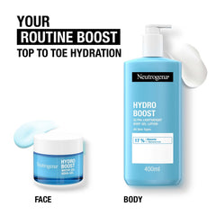 Neutrogena Top to Toe Hydration Hyaluronic Acid Face and Body Moisturiser Duo