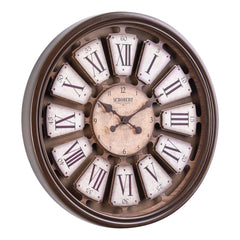 Wooden Wall Clock 6425, 60cm Italian Design