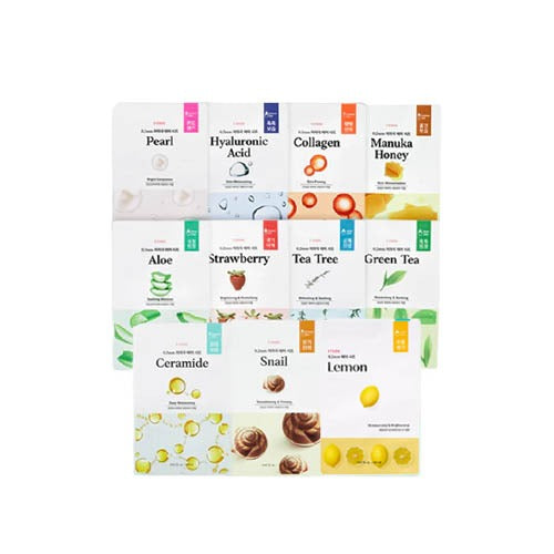 ETUDE - 0.2 Air Mask Renewal - 10 Types
