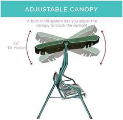 Yulan Outdoor Patio Swing Chair, (3 Seater) SW002-0368